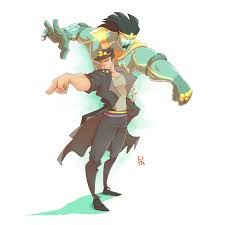 Jotaro Kujo Cipi82 Art On Artstation At Https Www Artstation Com Artwork Dpq0q Anime Character Design Fantasy Character Design Character Art