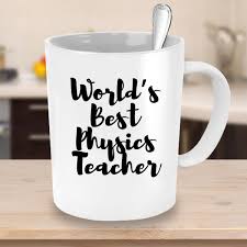World S Best Physics Teacher Coffee Mug Teacher Gift Etsy Mugs Gifts For Office Teacher Gifts