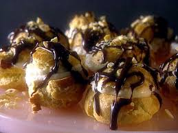 Profiteroles With Ricotta Mascarpone Recipe Mascarpone Recipes Profiteroles Food Network Recipes