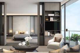Scda Mixed Use Development Sanya China Show Villa Type 2 Master Suite Desain Interior Interior Dekorasi Rumah