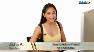 Check a url/link or website: How To Add A Friend On Facebook Youtube