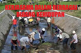 Pancasila memiliki peranan yang sangat penting dalam mengatur kehidupan kehidupan berbangsa dan bernegara. Kerjasama Dalam Berbagai Bidang Kehidupan Komunitas Guru Pkn