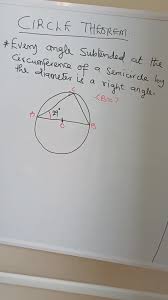 Circle Theorem: Focusing on theorem 2 #mathstudent #circletheorems  #semicircle #FreeMathClass