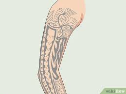 50 polynesian arm tattoo designs for men manly tribal ideas. Simple Ways To Connect Tattoos Into A Sleeve 11 Steps