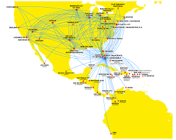 Southwest Airlines Destinations Map Southwest Airlines Adds A New Competitive Dimension On Routes To Mexico And  The Caribbean | Capa