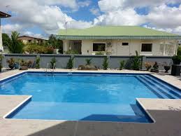 A 6 Radius Rectangle Inground Swimming Pool With Custom Wall To Wall Stairs In Shallow Swimming Pools Inground Pools Backyard Inground Rectangle Swimming Pools