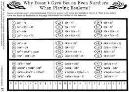 11 Best Images Of Multiplying Polynomials Worksheet Multiplying Polynomials Worksheet Factoring Polynomials Factoring Quadratics Algebra Equations Worksheets