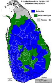 2005 Sri Lankan Presidential Election Wikipedia