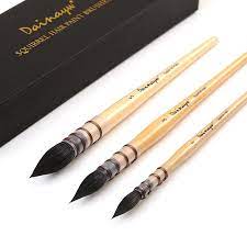Graduated hair lengths (other lengths not available) this brown quill is handmade in germany by highly specialized brush makers. Buy Watercolor Paint Brushes Squirrel Hair Paint Brush Set Wash Mop 3 Brushes At Affordable Prices Free Shipping Real Reviews With Photos Joom