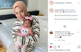 Beliau bukannya setakat sahaja seorang gadis yang sangat cantik. Anak Dikritik Tak Comel Netizen Backup Mawar Rashid