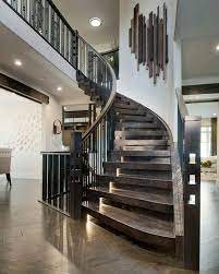 56 Best Contemporary Stairs Idea For Modern And Fancy Houses Staircase Contemporary Curved Staircase Contemporary Stairs