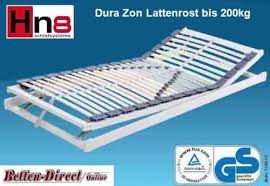 130 bis 300 kg) müssen stützkräftig und gleichzeitig druckentlastend sein. Lattenrost Bis 200 Kg Korpergewicht Hn8 Dura Zon Xxl