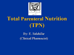 A misleading term because many patients who currently receive nutrition by vein also concomitantly receive current guidelines from the american society for parenteral and enteral nutrition state that sns, with a preference for en, should be initiated when. Total Parenteral Nutrition Tpn By E Salehifar Clinical