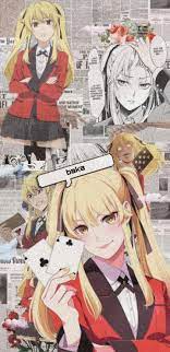 Wallpaper Mary Saotome Kakegurui Anime Wallpaper Cute Anime Wallpaper Anime Wallpaper Phone