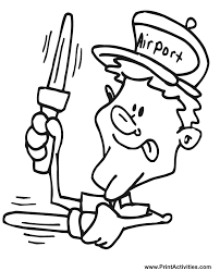 Choose your favorite coloring page and color it in bright colors. Airport Coloring Pages Printable Coloring Home