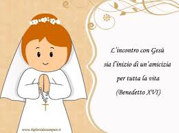 Biglietto Prima Comunione Comunione Prima Comunione Lavoretti Per Bambini