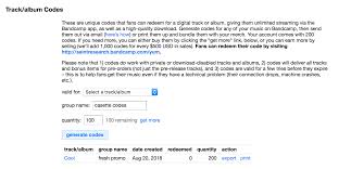 Check out these websites and apps for legal, free music downloads. Track Album Code Tutorial Bandcamp Help Center