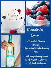Pampered Chef Ice Cream Maker Make Moscato Ice Cream Yum Pampered Chef Ice Cream Maker Recipe Ice Cream Maker Recipes Pampered Chef Ice Cream Recipe