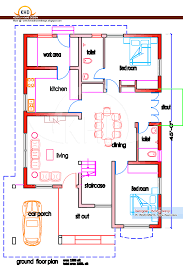 Today, we are sharing 2 bedroom house plans 1500 under the 2 bedroom house plans 1500 square feet you will get a large collection of small houses plans with 1,500 square feet. Home Plan And Elevation 1950 Sq Ft Home Appliance Home Plan Software 2bhk House Plan Model House Plan