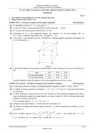 Evaluarea națională se va organiza cu respectarea unor reguli foarte stricte, de distanțare. Evaluarea NaÅ£ionalÄƒ 2020 Subiecte Si Barem Pentru MatematicÄƒ Varianta 5