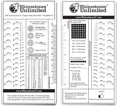 Rhinestones 101 Brush Up On Your Basics Size Rhinestones