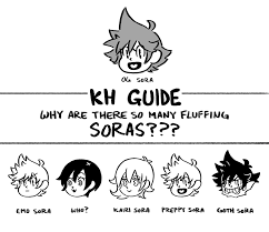 I Needed To Draw Out The Multiple Sora Thing To Understand It And I M P Sure I M Not Even 95 Pe Kingdom Hearts Meme Kingdom Hearts Fanart Kingdom Hearts Funny