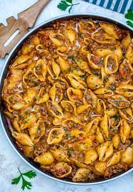 Creamy Beef And Shells Video Sweet And Savory Meals Recipe Pasta Dishes Recipes Quick Dinner