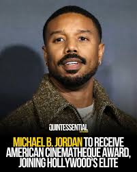 Michael B. Jordan is officially getting his flowers—again—and this time,  they come with a serious stamp of Hollywood respect. The American  Cinematheque has just announced that the "Creed" star will be honored