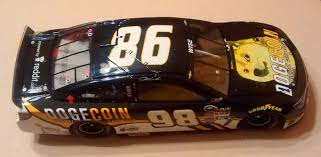 Checking in from the stafford speedway fall final. The Raz Card Blog The Die Is Cast 6 2014 Josh Wise 98 Dogecoin Car