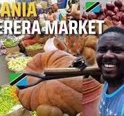 🔥 "Unbelievable Market Day in Rural Tanzania! 🌍🍉 African Food & Crafts"