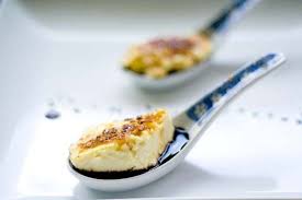 Parmesan Creme Brulee With Balsamic A Lil Wedding Nosh Creme Brulee Brulee Recipe Cream Brulee