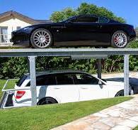 Doubledeck scissor car lifts - LGLIFT