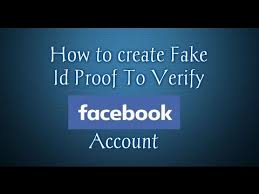 All you need is smooth internet connection and a device to work on. How To Make Fake Id Card Proof For Facebook Account Verification Fake Government Id Maker Youtube