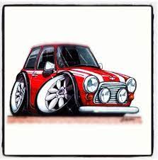 Cute Cartoon Mini Mini Driver Mini Cars Classic Mini
