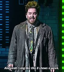 There's arguably no performer working harder on broadway at the moment than alex brightman, who's currently headlining beetlejuice as the demon himself. Pin By Carmi On Beetlejuice Alex Brightman Beetlejuice Broadway Musicals