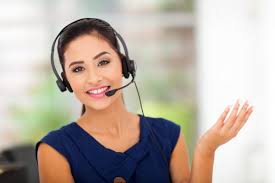 Portrait of beautiful customer service representative. 421 346 Customer Service Stock Photos Free Royalty Free Customer Service Images Depositphotos