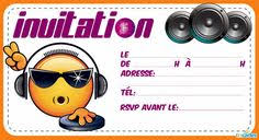 Faites de son anniversaire une fête unique en lui offrant une invitation anniversaire personnalisée rien que pour elle. Invitation Anniversaire 10 Ans Gratuite A Imprimer
