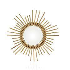 Maison sun mirror creation from 1967. Polished Rattan Crystal Handmade Natural Rattan Wall Mirror Sun Mirror For Home Size Dia 65 Cm Rs 1899 Piece Id 22555191197