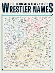Infographic Of The Day The Wacky Themes In Wrestler Names
