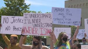 Black Lives Matter march calls for better communication between ...