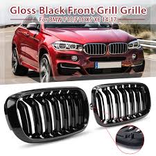 Strong and sturdy bumper grilles from sherman will come in handy if you want to ensure that the air is the only thing that flows in and nothing else. Pair Car Glossy Matte Black Front Kidney Grille Racing Grilles For Bmw X5 F15 X6 F16 2014 2015 2016 2017 Car Styling 51712334708 Best Promo 17aa68 Goteborgsaventyrscenter