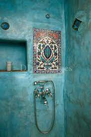 Parfois, le matin, il nous faut aller vite, très vite. Bohemian Homes Paperblog Maisons Bohemiennes Tadelakt Salle De Bains Orientale