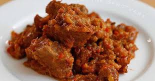 Dijamin enak dan tanpa bau prengus.,resep sebagai alternatif sate, anda bisa mencoba resep daging kambing oven. Resep Cara Membuat Daging Bumbu Rujak Istimewa Spesial Resep Masakan
