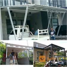 Harga kanopi baja ringan,harga kanopi besi hollow,harga kanopi besi per batang,kanopi besi. Kanopi Baja Ringan Spandek Polos Bekasi Jualo
