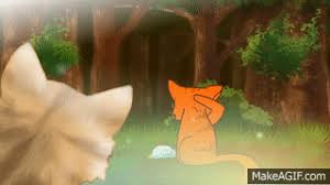 Talon mist sea foam shining flight thunder wave ocean call ok that is what i mae up with. Warrior Cats Sandstorm Loves Firestar On Make A Gif