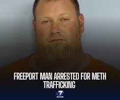 On December 20th, a Freeport man was arrested and charged with trafficking  in methamphetamine and other drug-related charges. >>>  https://www.wjhg.com/2025/12/29/freeport-man-arrested-meth-trafficking-other-charges/