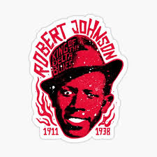 These stickers are printed on durable, high opacity adhesive vinyl which makes them perfect for regular use, as well as for covering other stickers or paint. Robert Johnson Stickers Redbubble