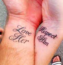Here is another romantic quote tattoo for couples. 25 Amazing Love Tattoos With Meanings Body Art Guru