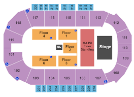 48 Prototypic Showare Center Seat Map