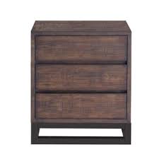It features a warm finish, three drawers with metal pull knobs, and is the the 3 drawer nightstand is brought to you by sadler's home furnishings. Ovellette 3 Drawer Nightstand Joss Main